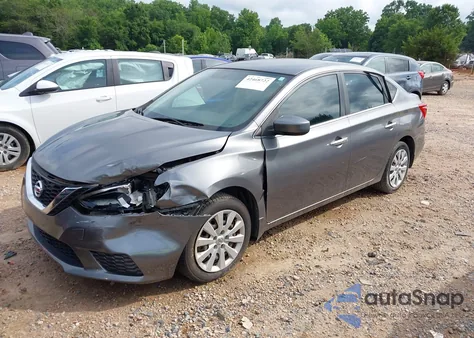 2016 Nissan Sentra S из США, поврежденный, VIN 3N1AB7APXGY324594